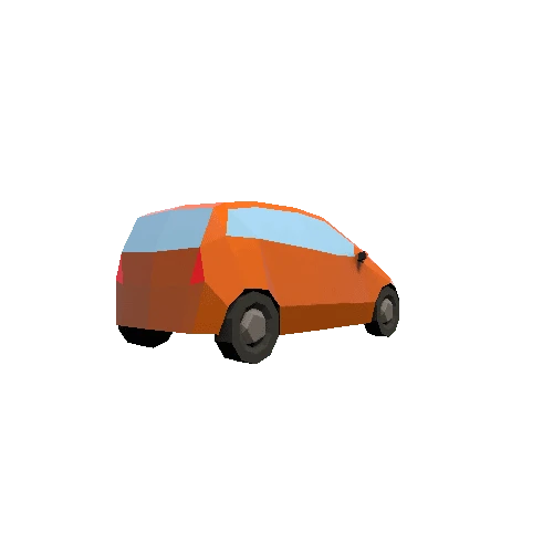 PaperCarsVans9NightOrange Variant